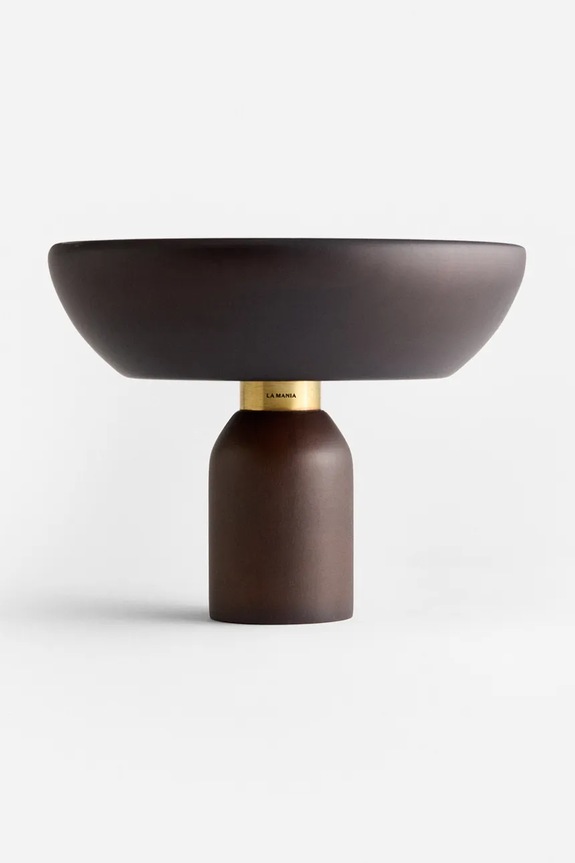 La Mania misa na owoce z drewna bukowego 23 x 19 cm brązowy 5902037040705