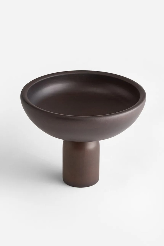 La Mania μεγάλο μπολ για φρούτα από ξύλο οξιάς 23 x 19 cm 5902037040705 καφέ AA00