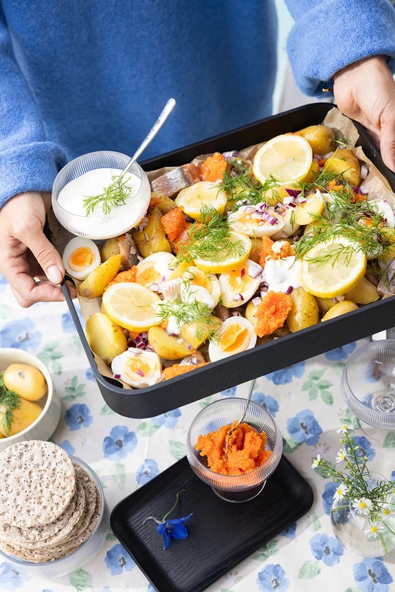 Sagaform δίσκος από ξύλο βελανιδιάς 35 x 28 x 4,5 cm μαύρο 5018521