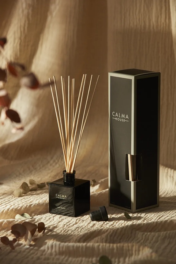 Διαχυτής αρώματος Calma House 100 ml LUNA.100.MIK μαύρο AA00