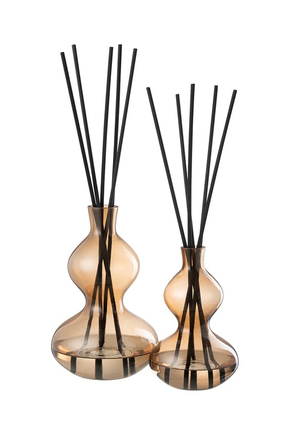 Διαχυτής αρώματος J-Line Nordic Vetiver 1 L 45486 πορτοκαλί AA00