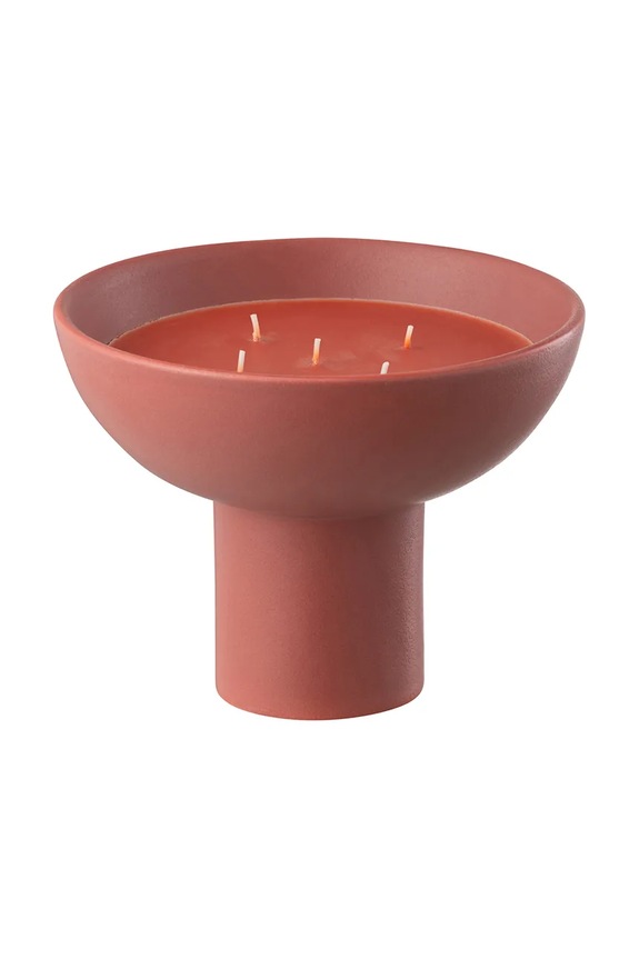 Mirisna svijeća J-Line Olive&Frankincesse crvena 45506.