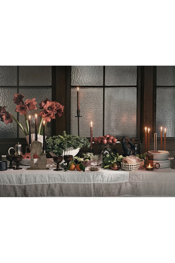 ferm LIVING set candele pacco da 4 1104266254 multicolore