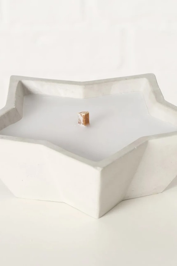 Свічка декоративна Boltze Bonko 5,5 x 22cm 2069461 білий AA00