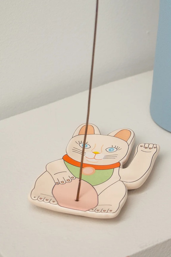 Helio Ferretti füstölő tartó Lucky Cat 122382 többszínű AA00