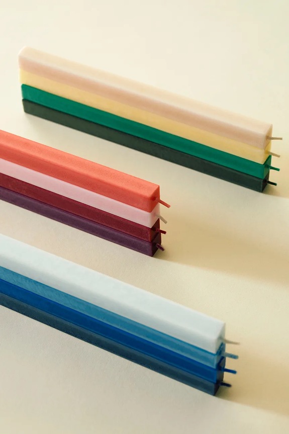 HAY set de lumânări Square Candle 2,2 x 24 cm 4-pack AE729.F430 multicolor AA00
