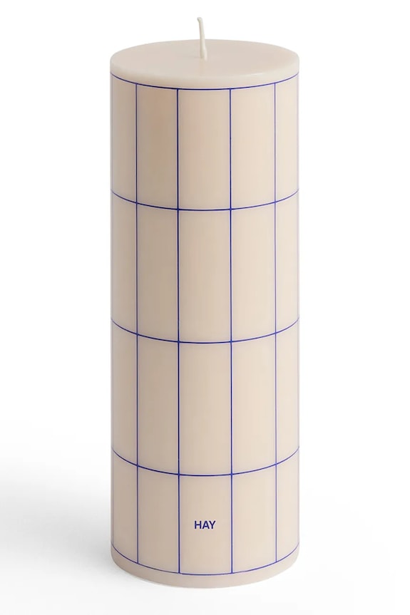 HAY lumânare decorativă Column Candle 7 x 20 cm bej AB401.A602.AU43