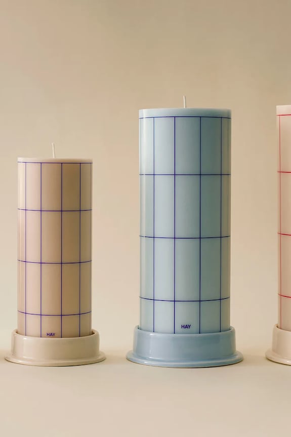 HAY lumânare decorativă Column Candle 7 x 20 cm AB401.A602.AU43 bej AA00