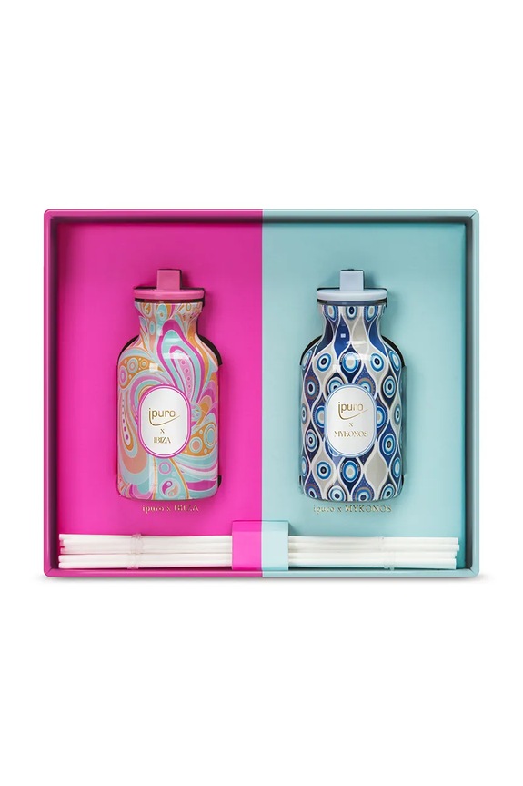 Ipuro kit difuzor de aromă Ibiza & Mykonos, 2 x 50 ml 2-pack ZIPU3220 multicolor AA00