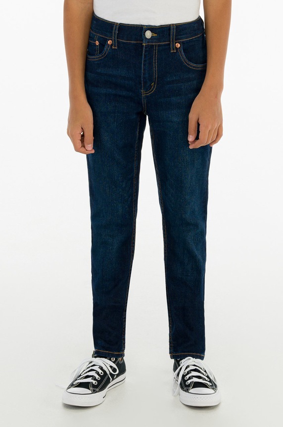 Παιδικά τζιν Levi's σκούρο μπλε 8E6728.NOS.B