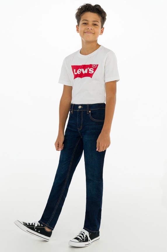 Παιδικά τζιν Levi's 8E6728.NOS.B σκούρο μπλε AA00