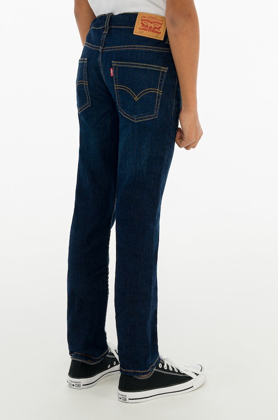 Παιδικά τζιν Levi's σκούρο μπλε 8E6728.NOS.B