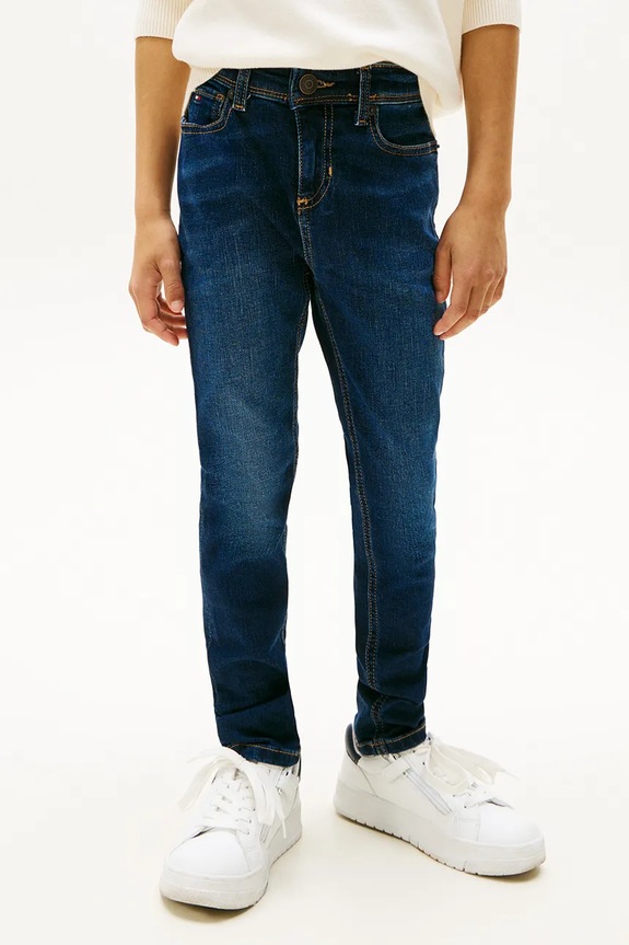 Tommy Hilfiger jeansy dziecięce SCANTON Y KB0KB08752.NOS niebieski AA00