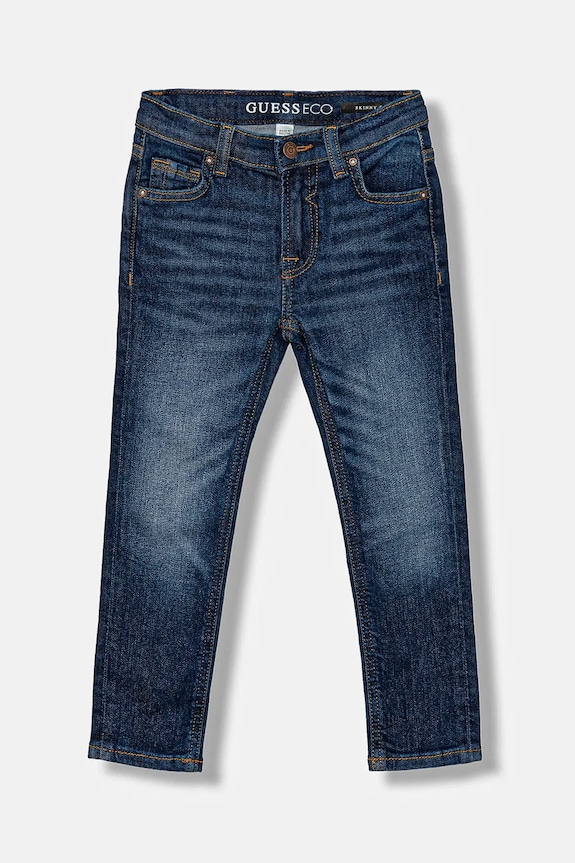 Guess jeansy dziecięce Planet friendly niebieski N2RA08.D4GV0.9BYA