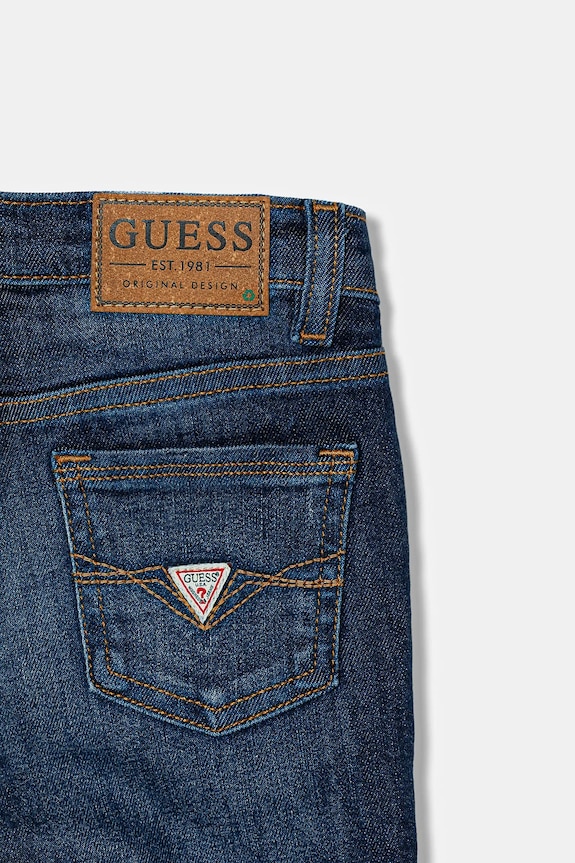 Chłopiec Guess jeansy dziecięce N2RA08.D4GV0.9BYA niebieski