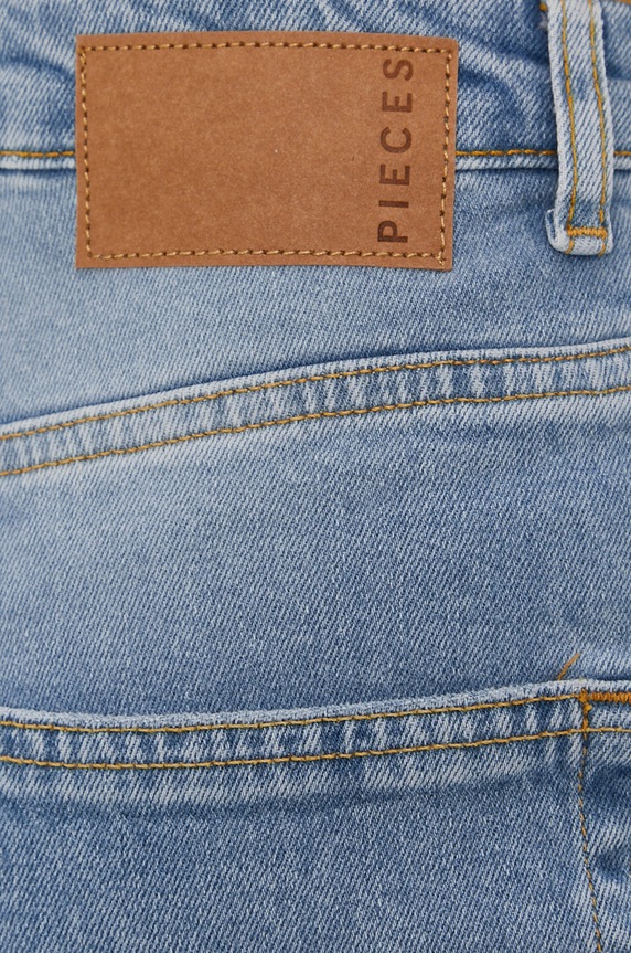Pieces Jeansy niebieski 17111400
