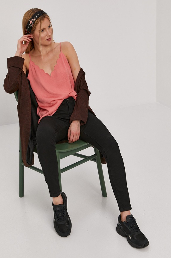 Vero Moda Jeansy 10222154 czarny AA00