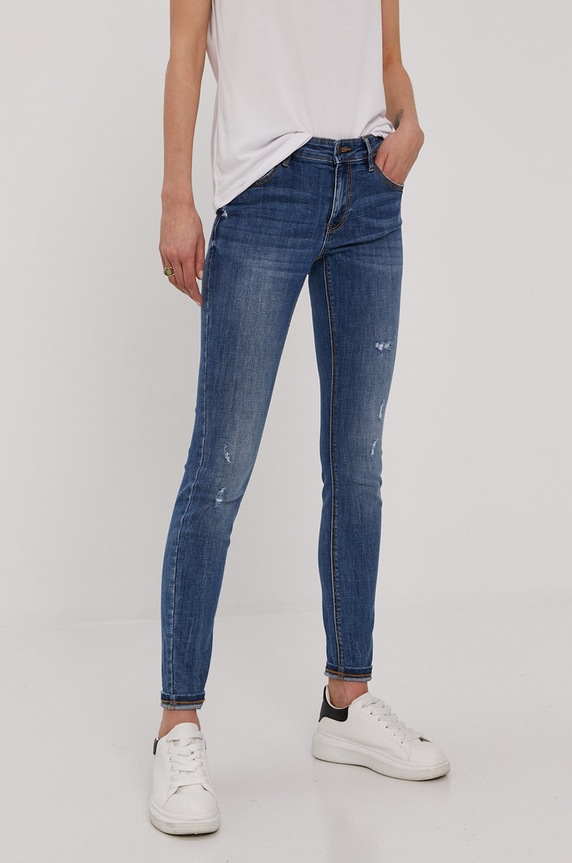 Rifle Vero Moda Planet friendly tmavomodrá 10225343