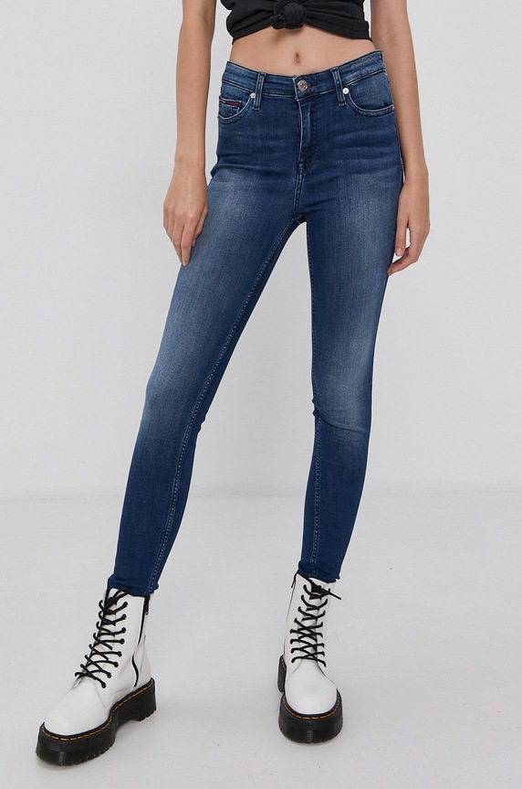 Tommy Jeans Jeansy DW0DW09213.NOS DW0DW09213.NOS niebieski AA00