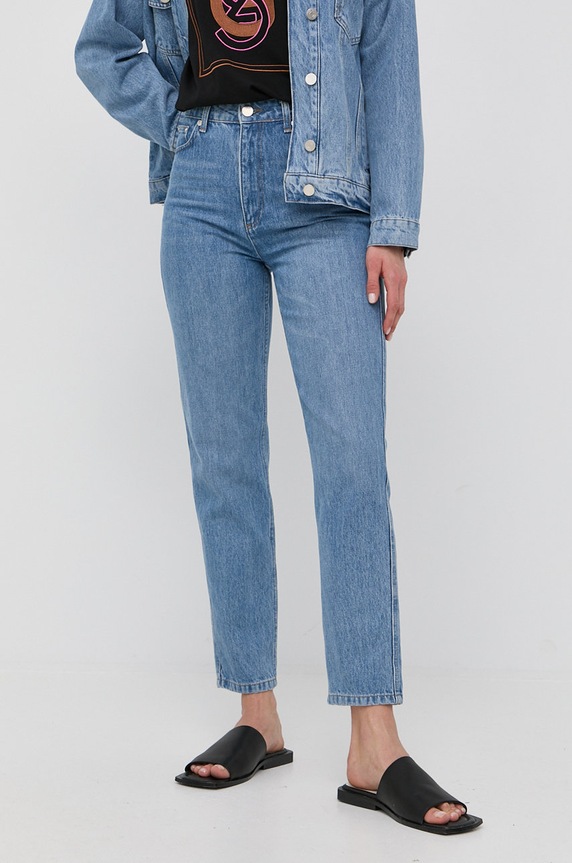 Gestuz jeansy Dena Planet friendly niebieski 10905382.NOS