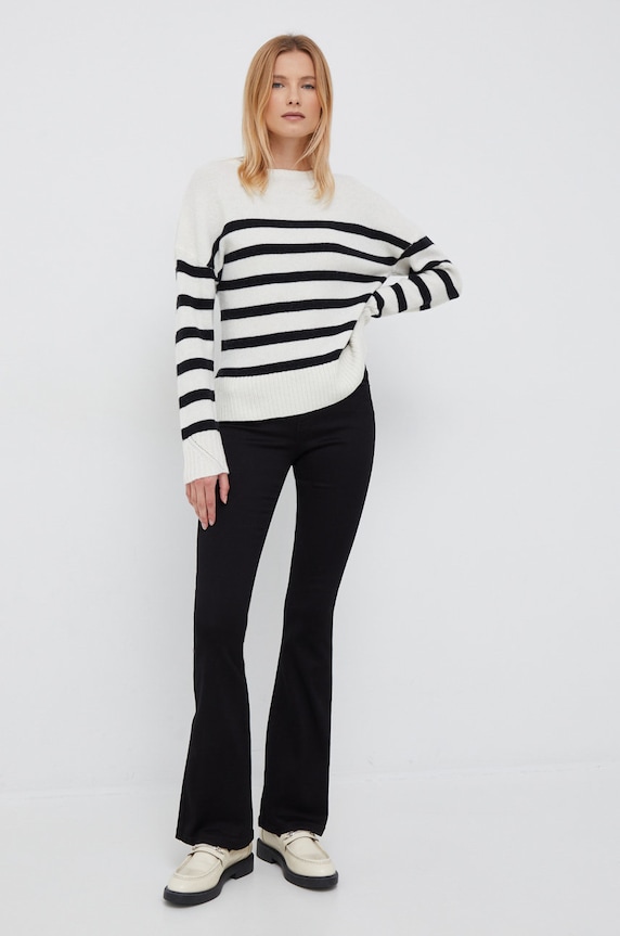 Vero Moda jeansy 10266319.Black czarny AA00