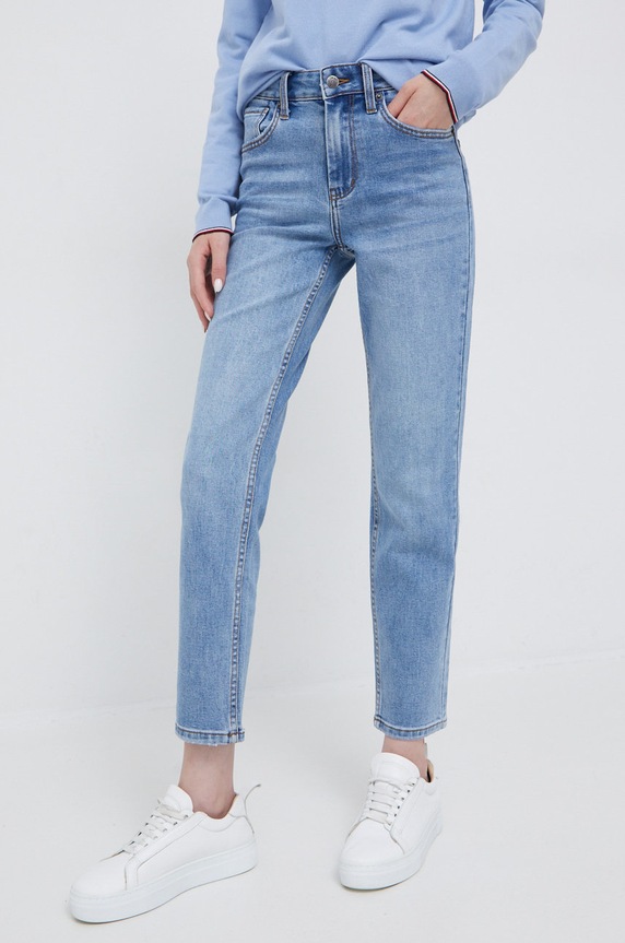 Y.A.S jeansy Planet friendly niebieski 26025095.LightBlueD