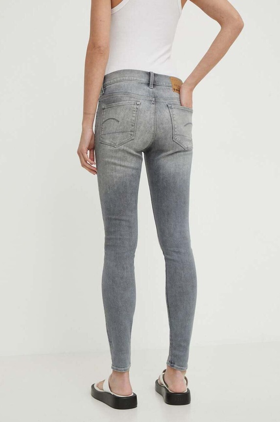 Ρούχα Τζιν παντελόνι G-Star 3301 D05175.A634 γκρί