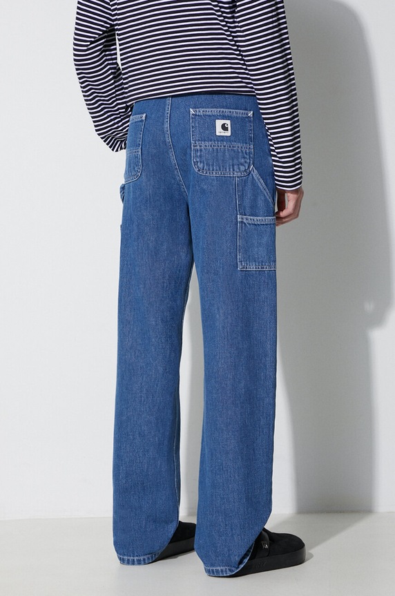 Ρούχα Τζιν παντελόνι Carhartt WIP I031251 W Pierce Pant Straight I031251 μπλε