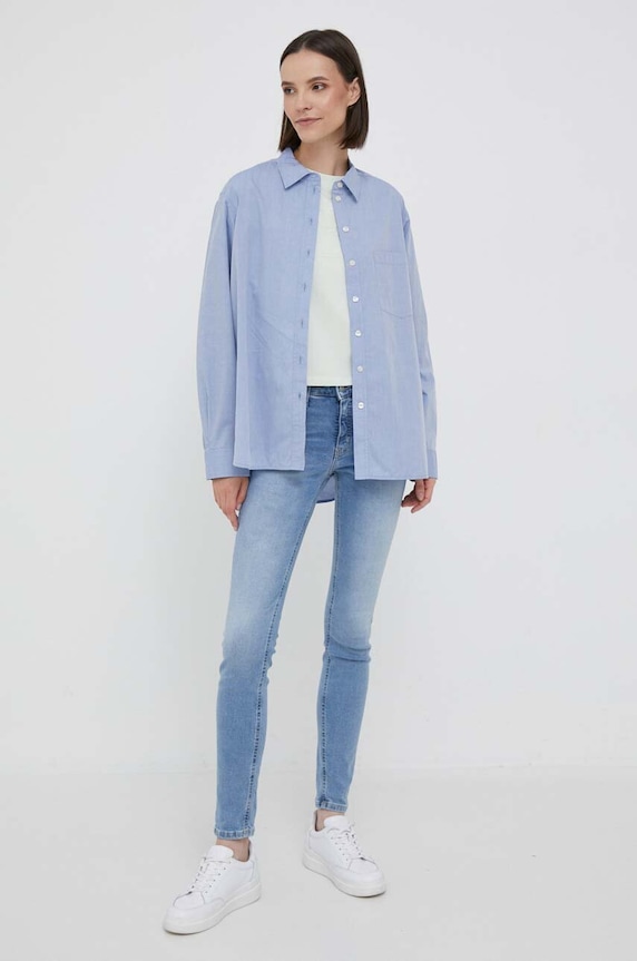 Calvin Klein Jeans jeansy J20J221580 niebieski AA00