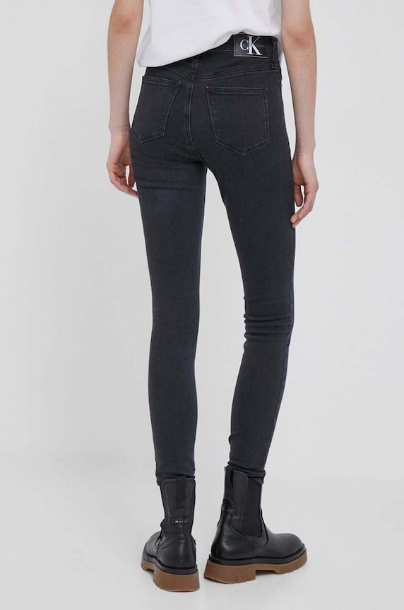 Odzież Calvin Klein Jeans jeansy J20J221584 czarny