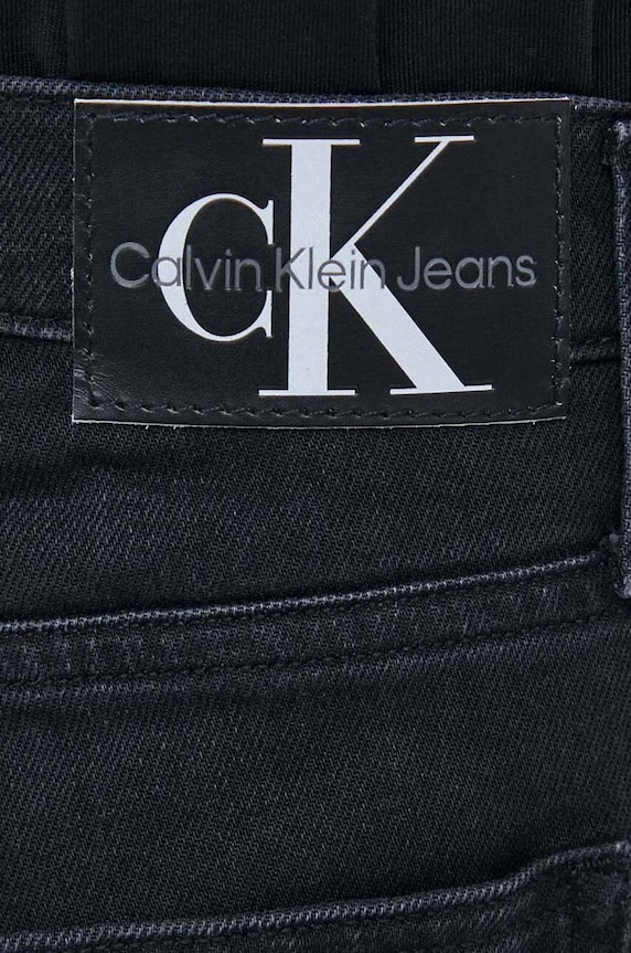 Τζιν παντελόνι Calvin Klein Jeans μαύρο J20J221659