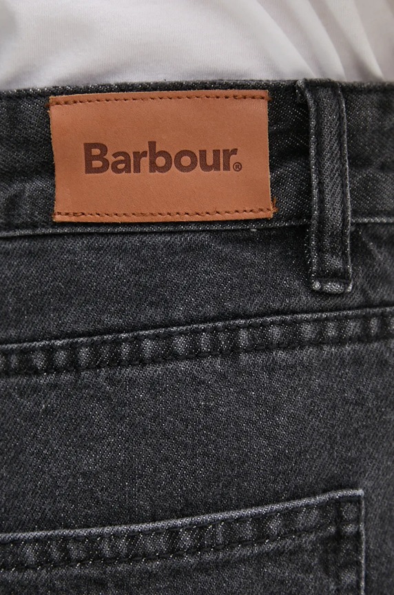Džíny Barbour černá LTR0307