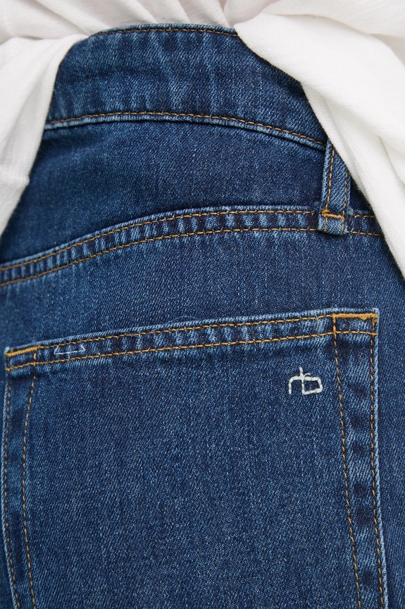Rag & Bone jeansy granatowy WDD23F2935BOAN