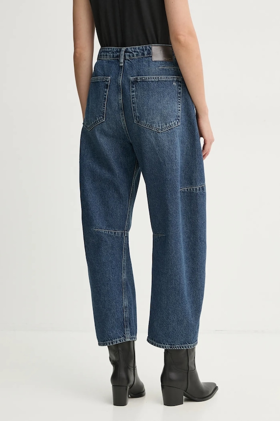Odzież Rag & Bone jeansy WDD24P2994AZTE granatowy