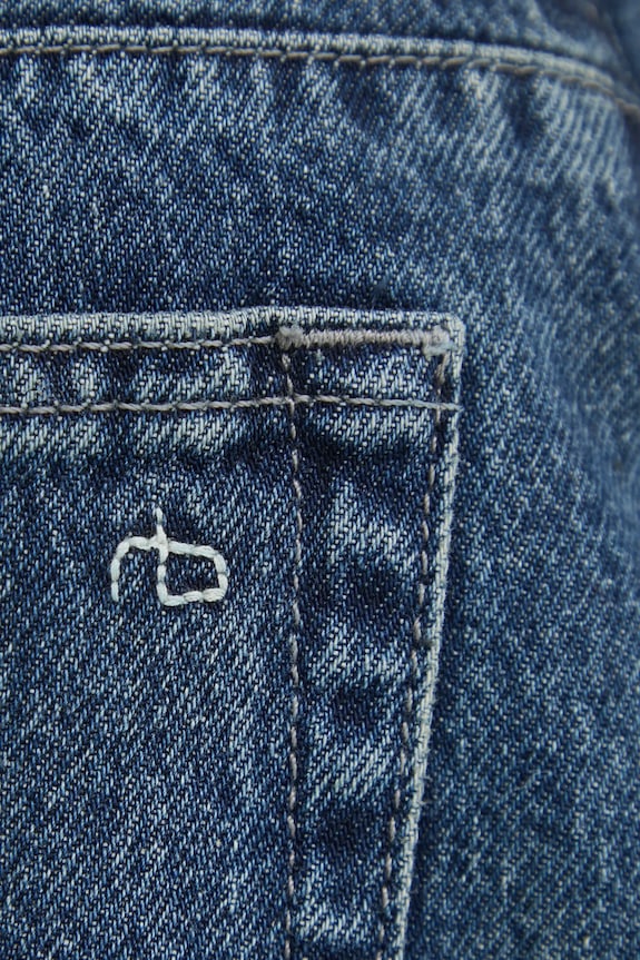 Rag & Bone jeansy granatowy WDD24P2994AZTE