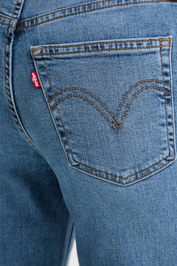 Levi's jeans RIBCAGE BELLS albastru A7503.0014