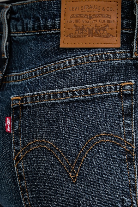 Τζιν παντελόνι Levi's WEDGIE μπλε A8710.0001