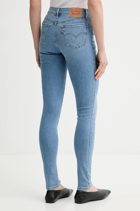 Odzież Levi's jeansy 710 SUPER SKINNY 17778 niebieski