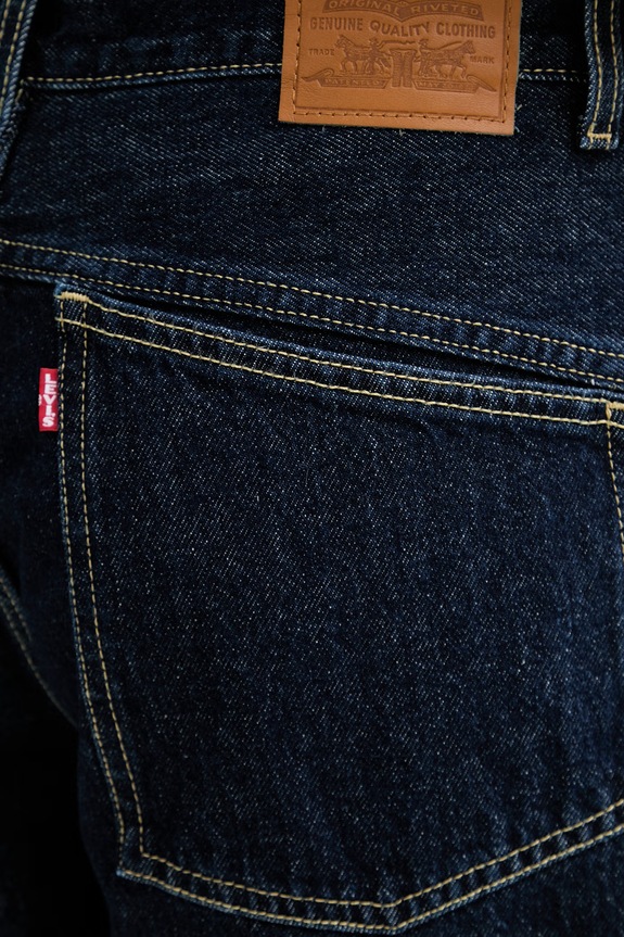 Τζιν παντελόνι Levi's SUPER BAGGY BARREL σκούρο μπλε 003NF