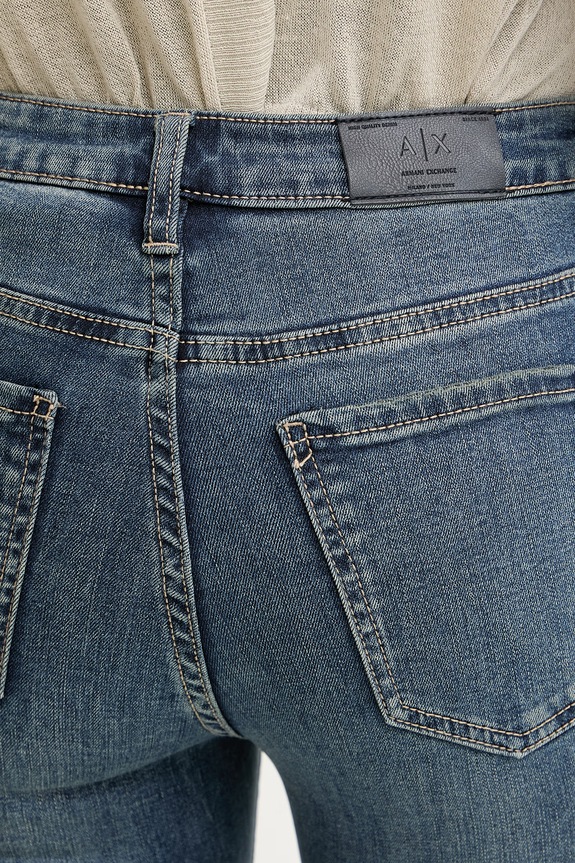 Armani Exchange rifle flare dámske modrá XW000132.AF10863.NOS