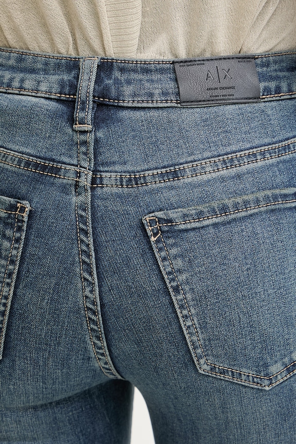 Armani Exchange rifle flare dámske modrá XW000132.AF10863.NOS