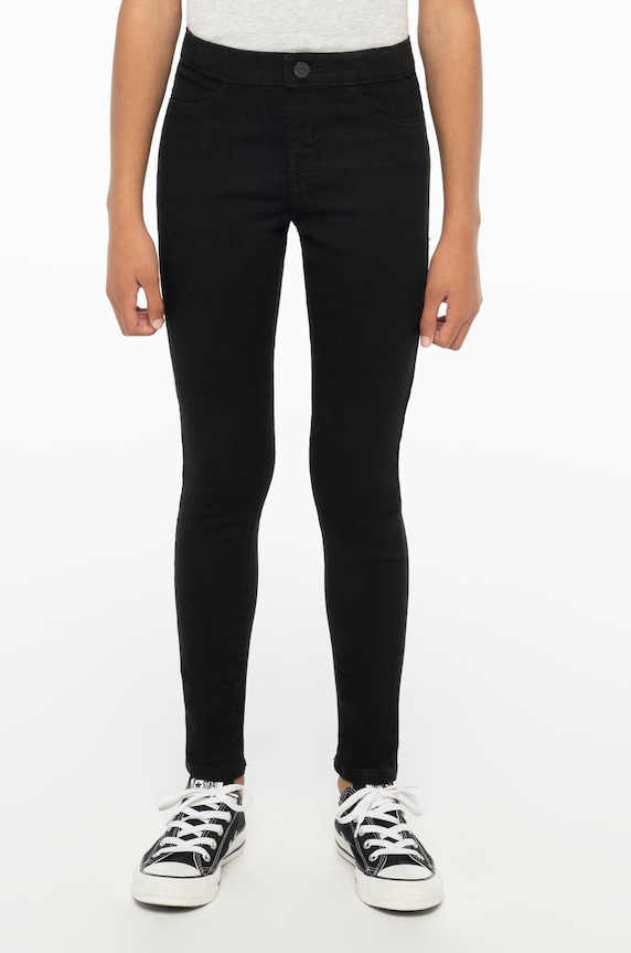 Παιδικά τζιν Levi's μαύρο 4EA559.NOS.G
