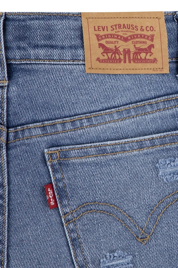 Detské rifle Levi's WIDE LEG JEANS modrá 3EG381.NOS