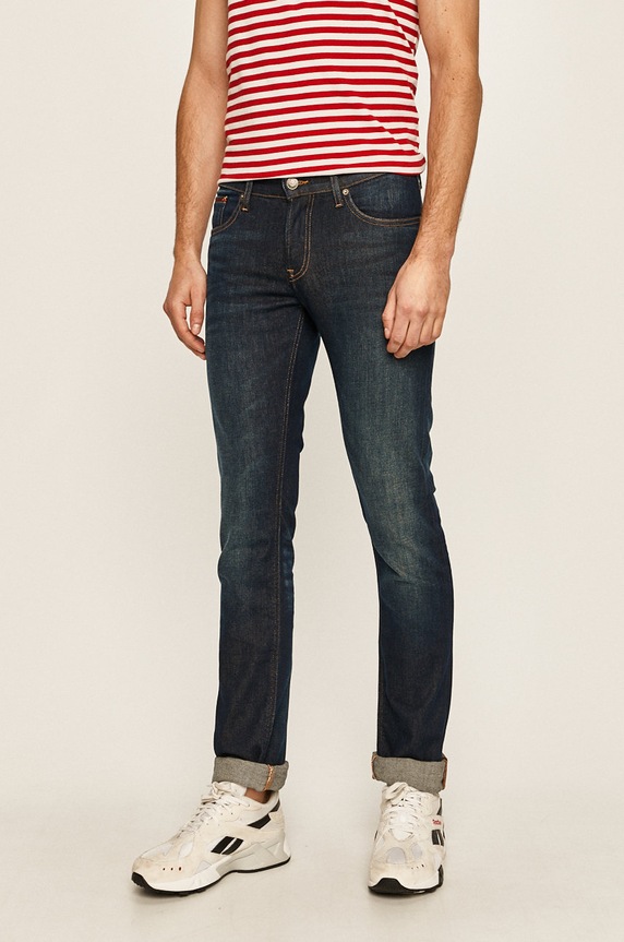 Tommy Jeans - Jeansi Scanton bleumarin DM0DM04373