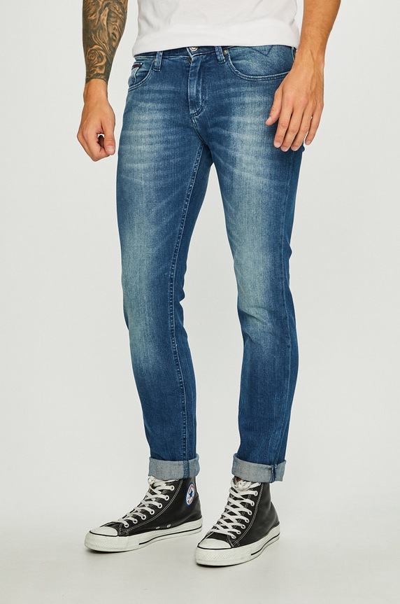 Tommy Jeans - Jeansy Scanton DM0DM03943 niebieski DM0DM03943
