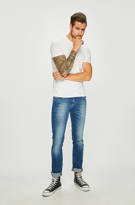 Tommy Jeans - Jeansy Scanton DM0DM03943 DM0DM03943 niebieski AA00