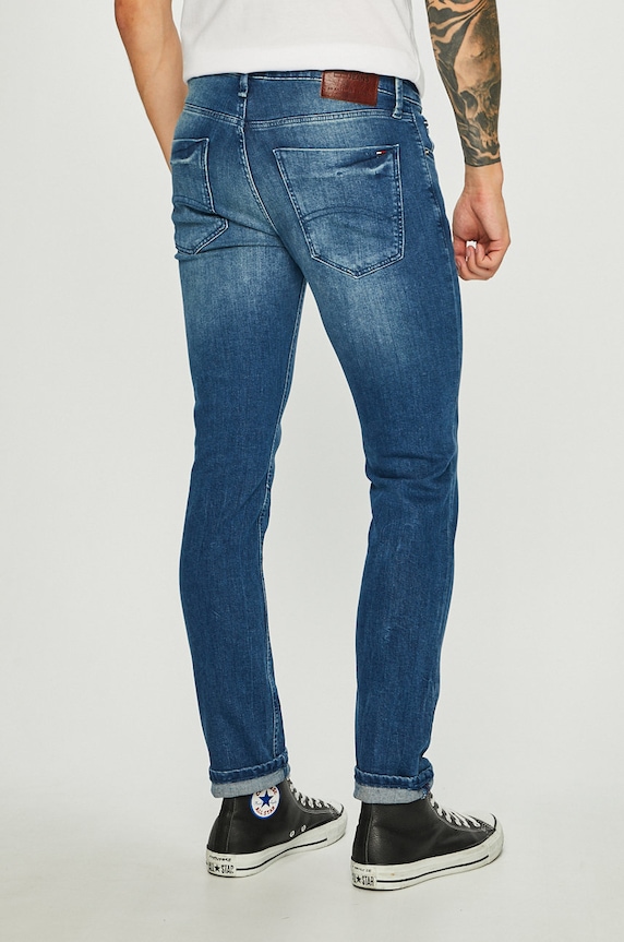 Odzież Tommy Jeans - Jeansy Scanton DM0DM03943 DM0DM03943 niebieski