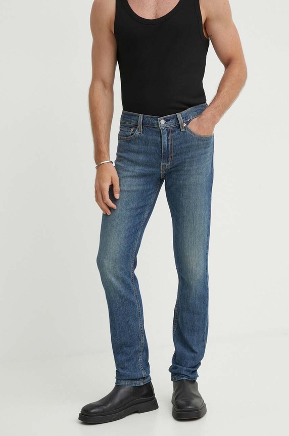 Τζιν παντελόνι Levi's σκούρο μπλε 04511
