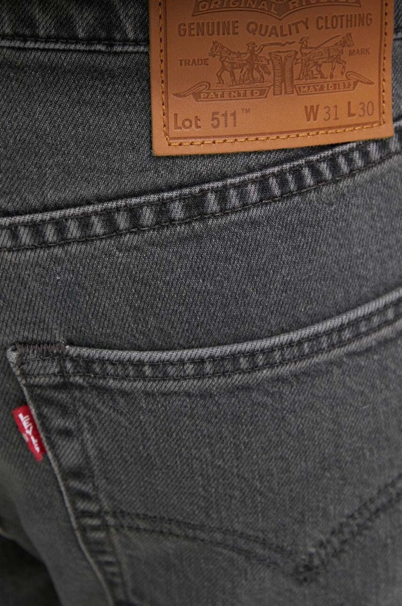 Levi's jeansy 511™ SLIM szary 04511