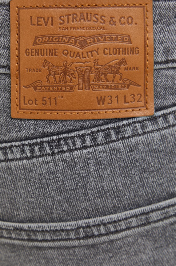 Τζιν παντελόνι Levi's γκρί 04511